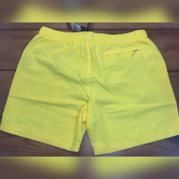 New The North Face Men's Swim Trunks Class V Pull On Trunks Yellow XXL New!